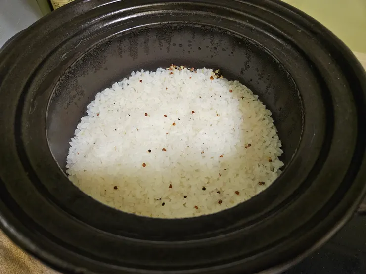 藜麥飯，粒粒分明 🌾