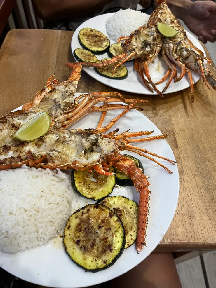 划算又好吃的烤龍蝦