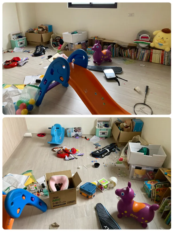 每次看到爆炸的遊戲室都覺得頭很痛