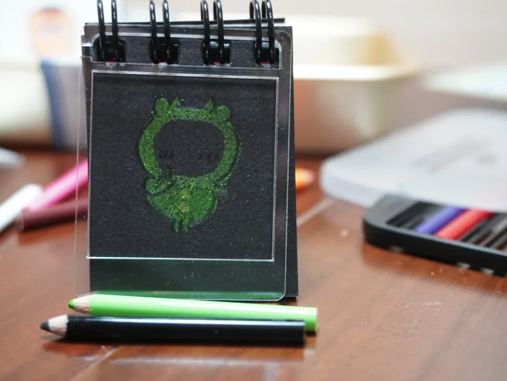 圖6 睡衣派對裡的綠色的傢伙