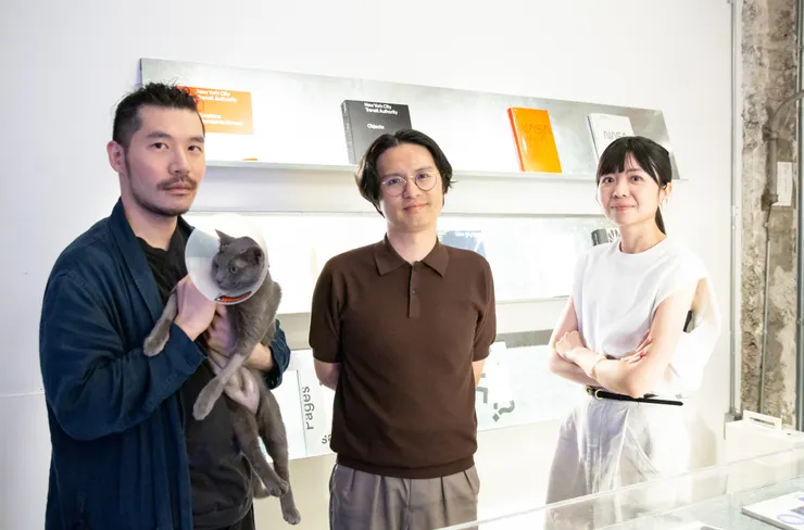 （左起）葉忠宜、Kelly、Leo