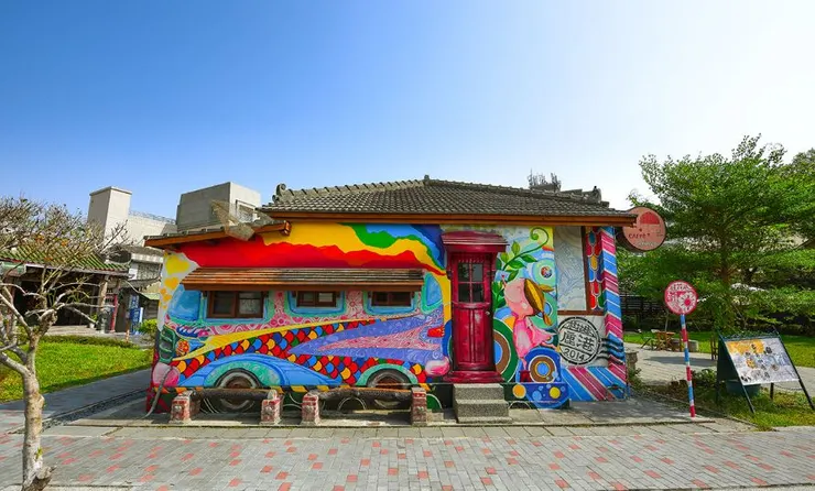 桂花巷藝術村原本是當地人創意而建成 圖片來自網路
