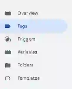 開啟 Google Tag Manager 點擊 Tag