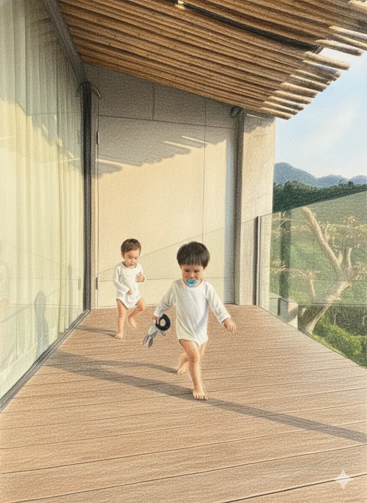 露台奔跑的樂多