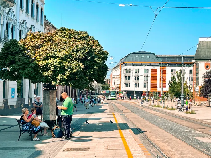 Széchenyi  street shot by Emma07/2024.