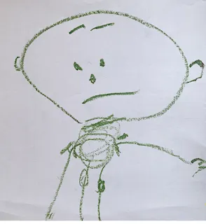 做錯事的表情XD