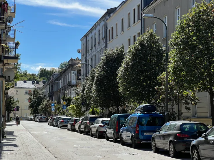 受難者曾經居住過的街區