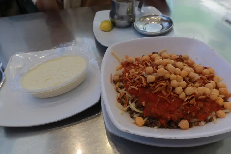 左:米布丁 右:Koshary