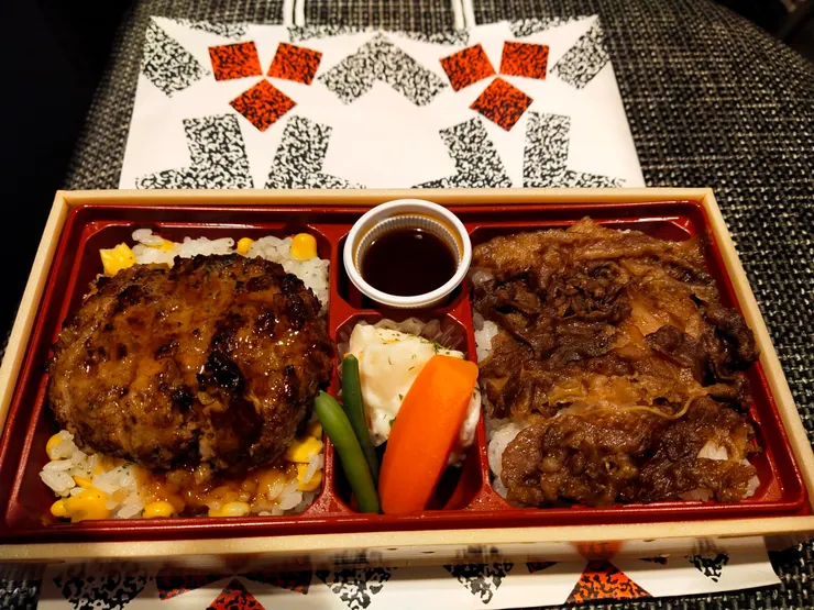 銀座新光三越美食街買的豪華便當-1281円