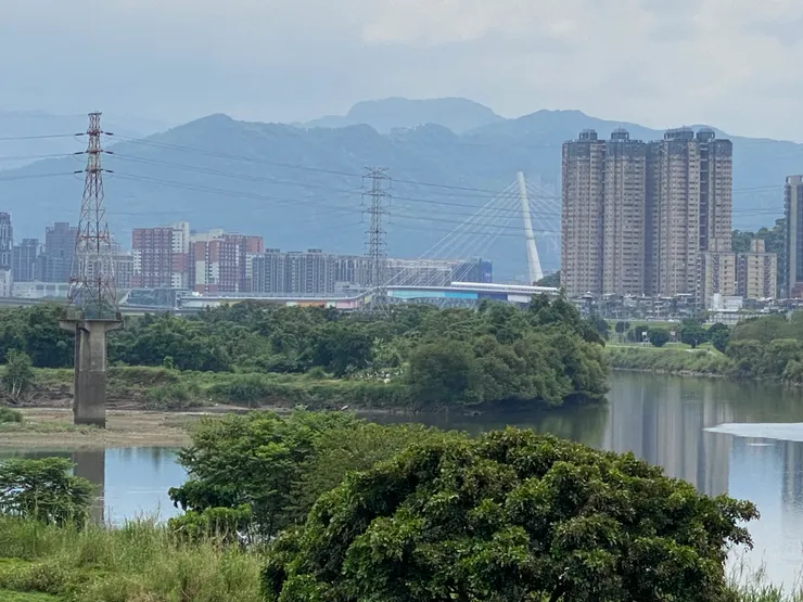 景美溪匯入新店溪