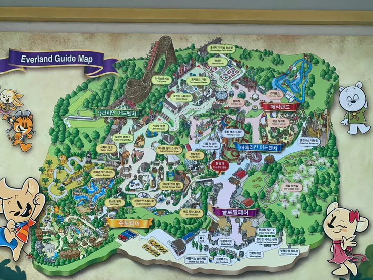 愛寶遊園圖 - 挺大的，一天玩不玩。