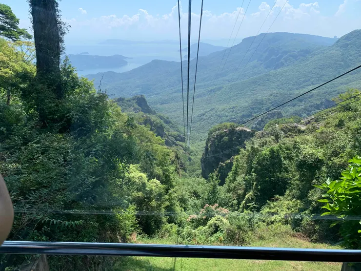 坐纜車看到的寒霞溪風光 - 2