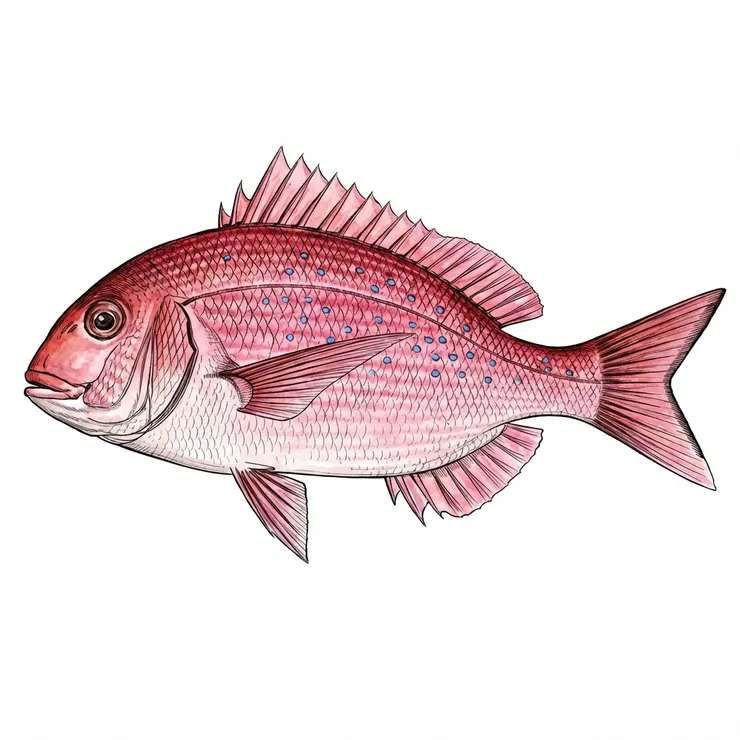 真鯛（嘉臘）是國內外高價的海洋海鮮魚類。