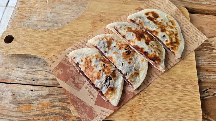 這個紅豆麻糬餅限量供應