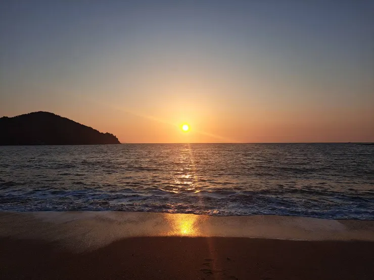仁川乙旺里海邊風景