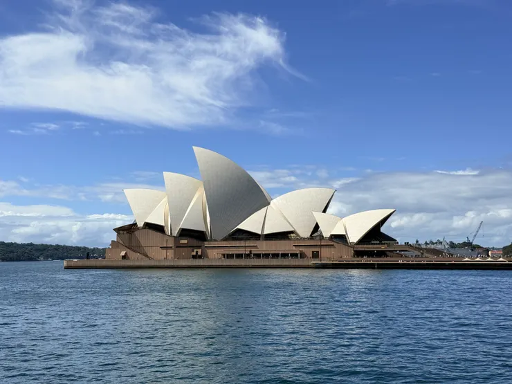 海上看到的歌劇院