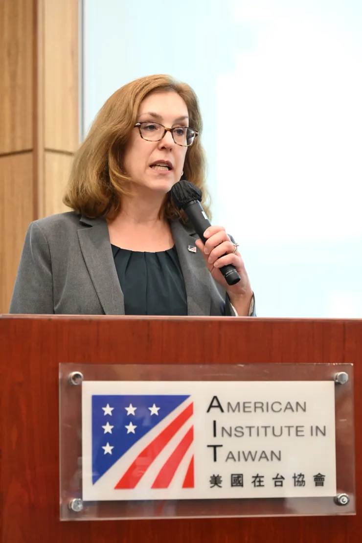 AIT副處長 Karin M. Lang 致詞