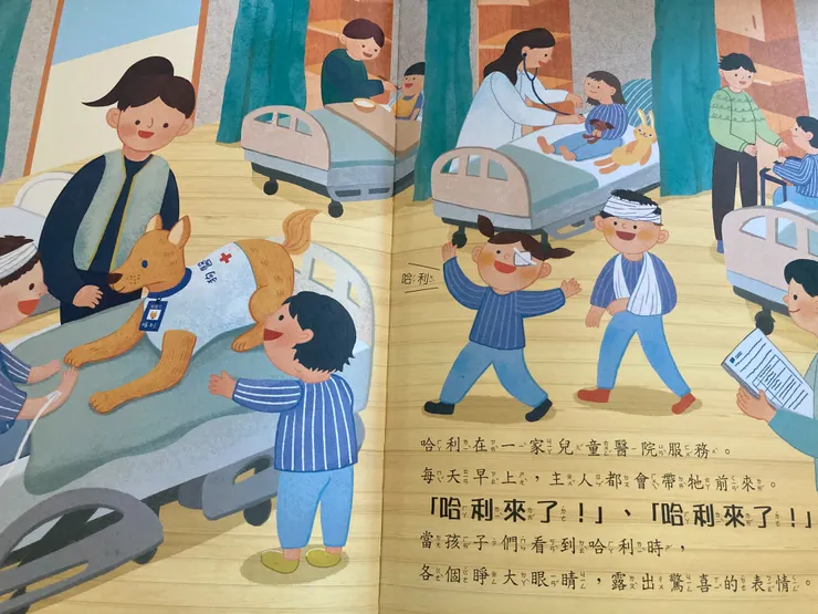 「哈利來了！哈利來了！」