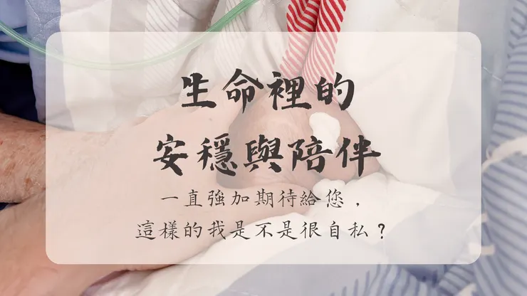 生命裡的安穩與陪伴-不小王子