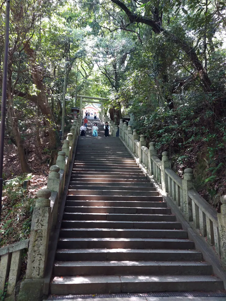 御本宮下山階梯