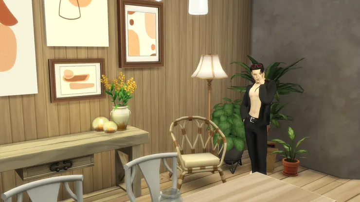 很久沒有改造他所以特別把他改的騷包還幫他拍照