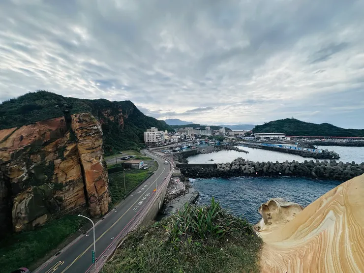 從駱駝峰往下拍的景色