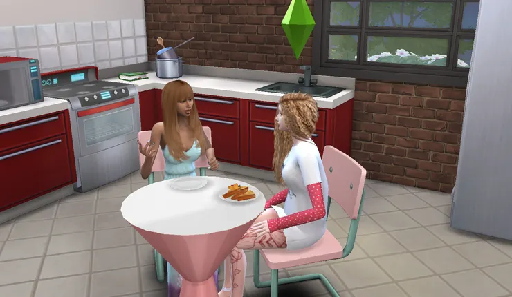 姊妹倆聊了以後的事~