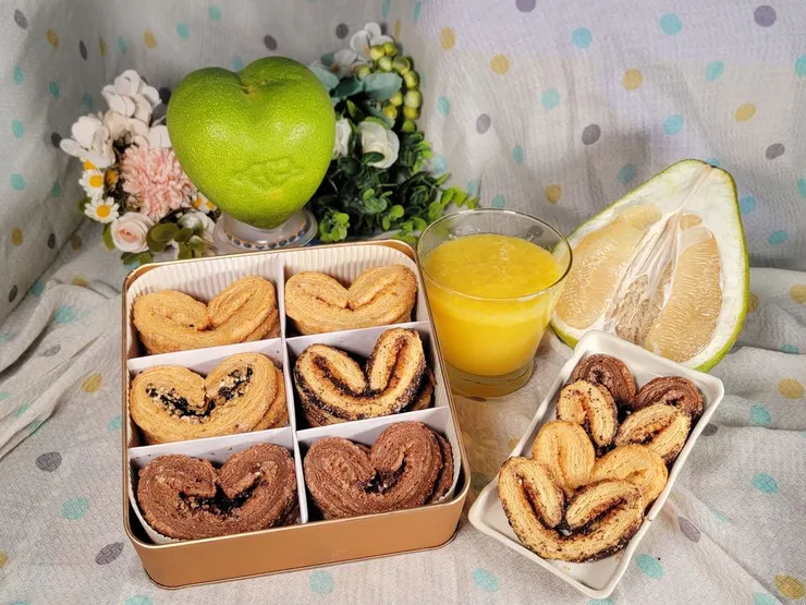 【福蝶饌月禮盒-蝴蝶酥(綜合口味)肉桂oreo款】