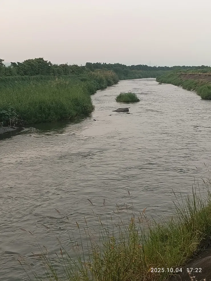 武洛溪水奔流忙，自拍攝