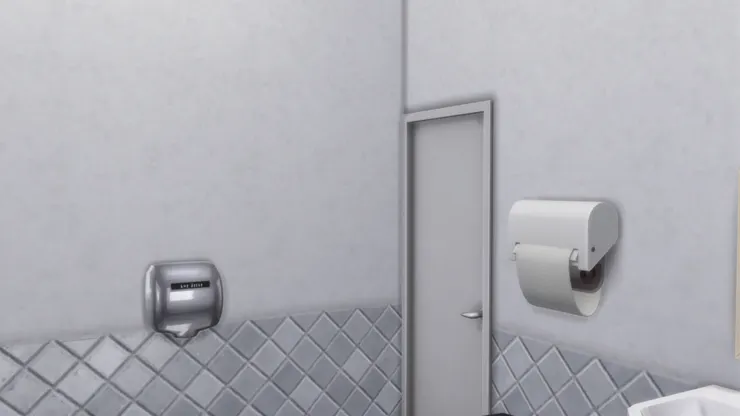 其餘都是以灰白為主色,實在不花巧。