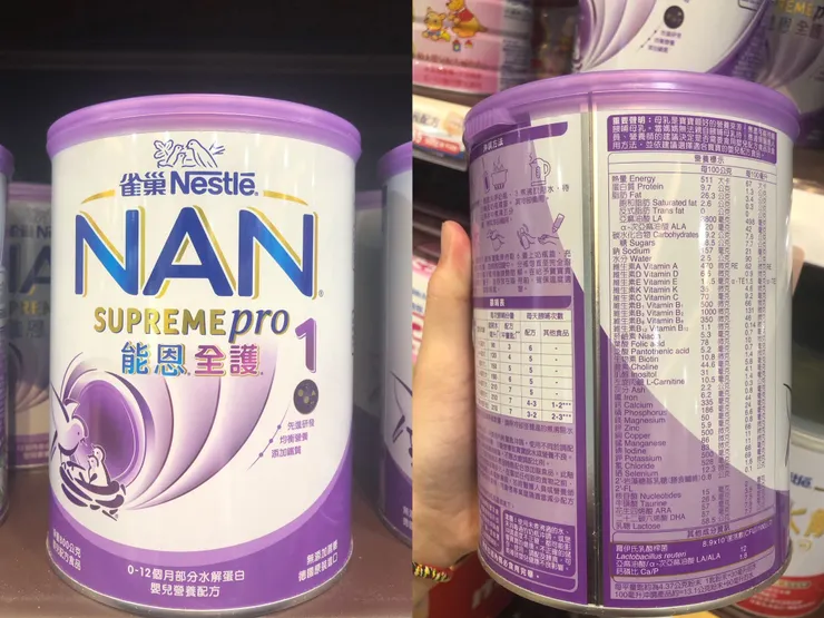 ▲雀巢能恩全護是網路上最多媽媽推薦的品牌