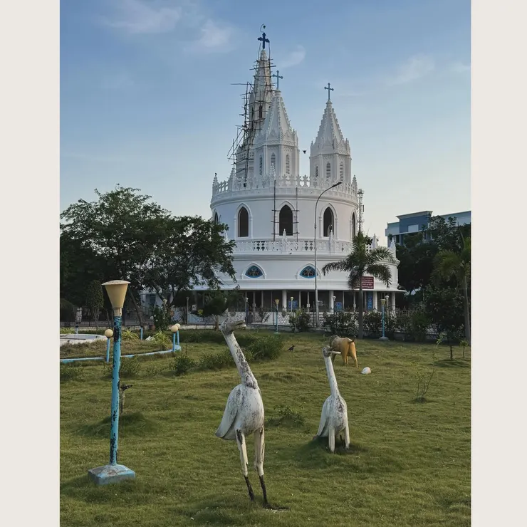 Velankanni 教堂群之一