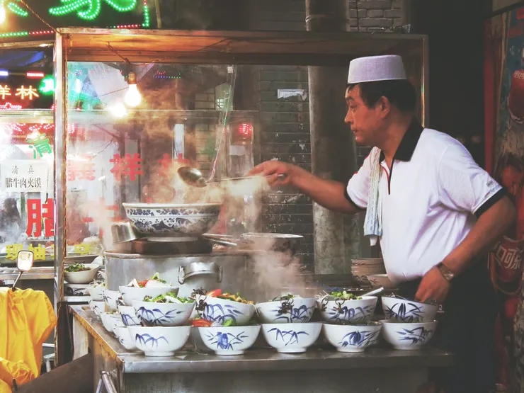路邊麵食動人心魄