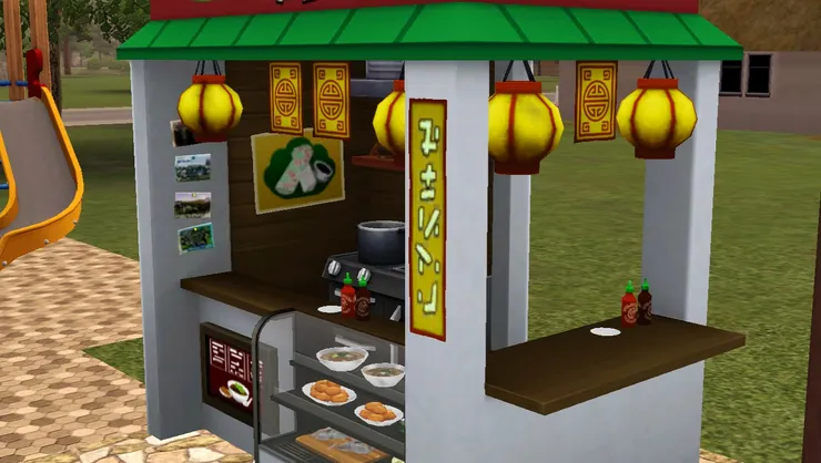 看到這些大燈籠便清楚感受到中式氣氛了。