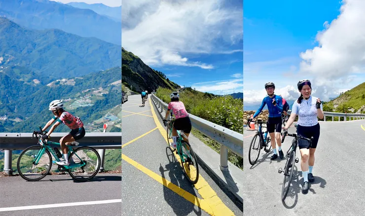 抵達翠峰之後才慢慢有了好風景,卻不一定擁有好心情XD