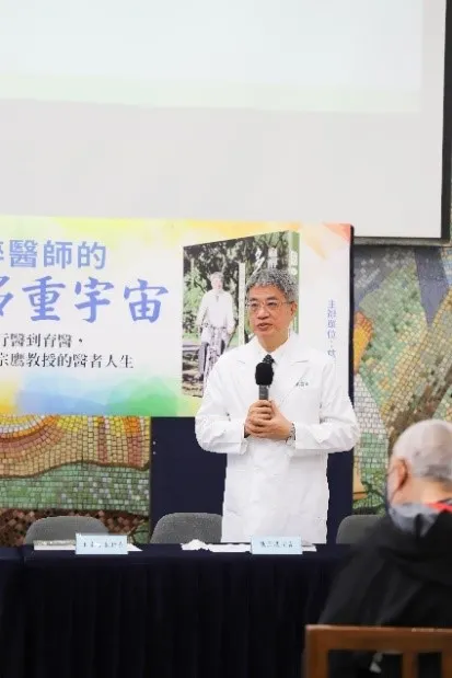 陳宗鷹院長感恩一路成長貴人相助，也將繼續為醫學教育努力、培育更多具備專業又懂得「感恩、尊重、愛」的未來醫師。 