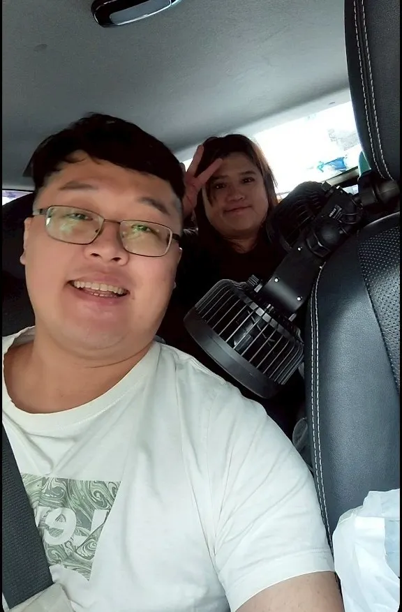 準備出門卻下雨了😅