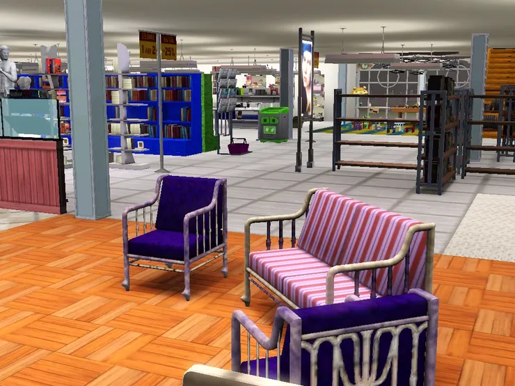 我特意把這區弄得很有暖意,跟店裏其他部份不同。地面鋪的木地板。