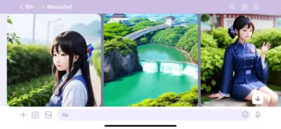 Line Moonshot指令:插畫 女性,主管,辦公室,美麗,長髮,捲髮,紅髮,大眼