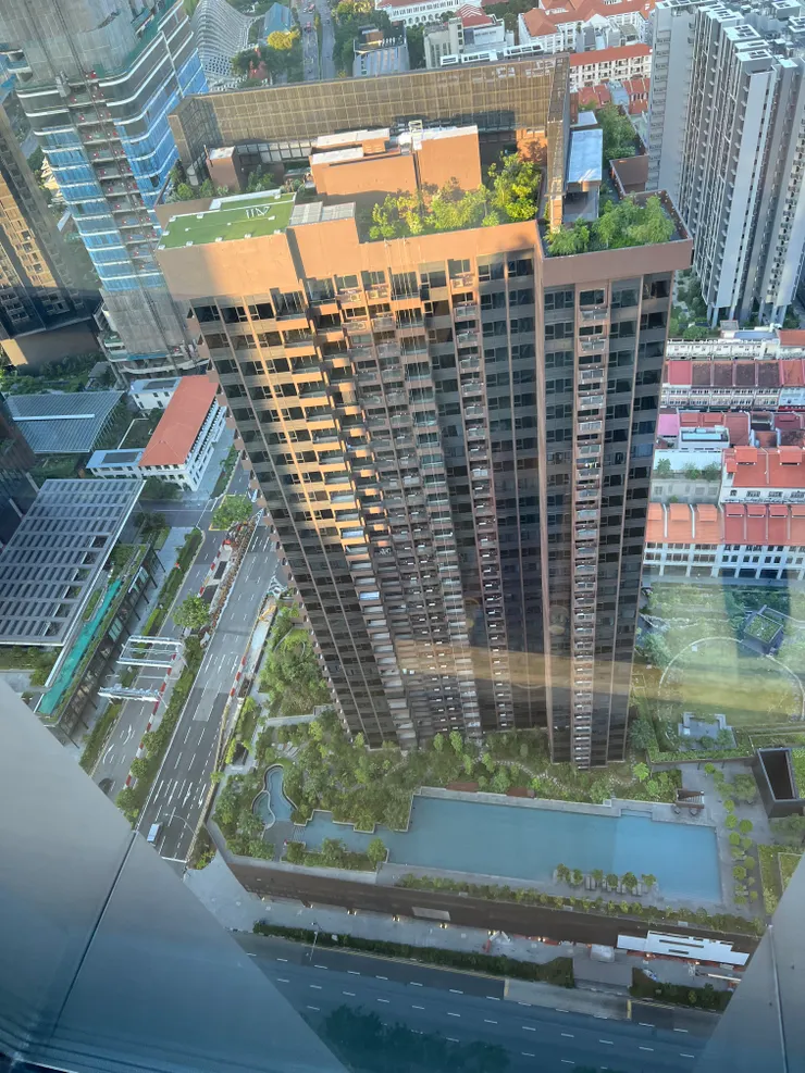 這次我們入住的是34樓的房間