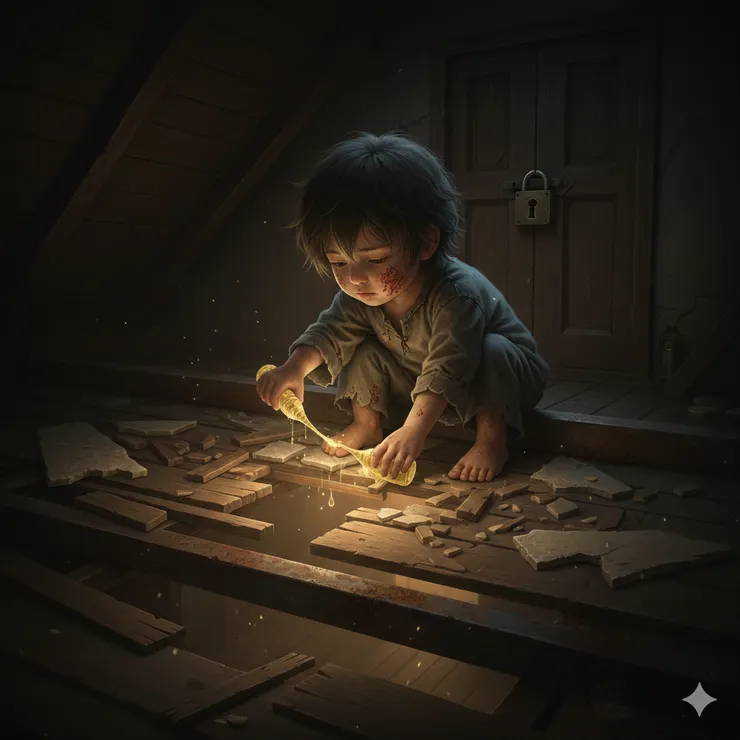 噓——要把意外藏起來喔。