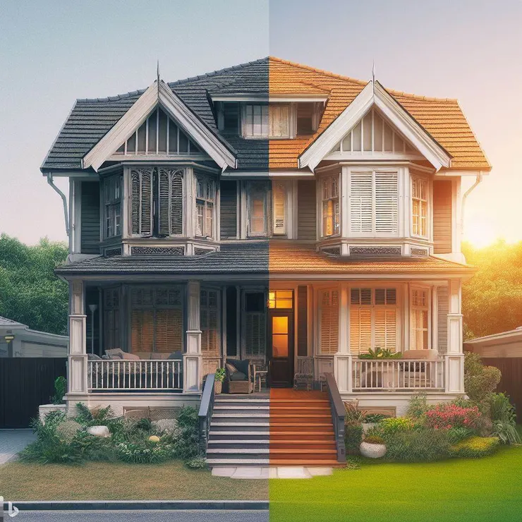 預售屋休息中，中古屋狀況良好