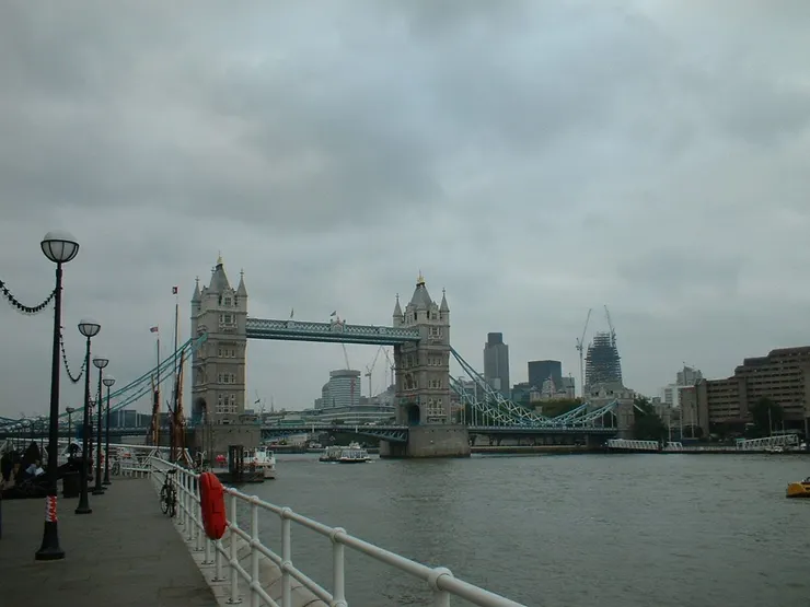 每次去倫敦都很興奮!(拍攝於2002/9)