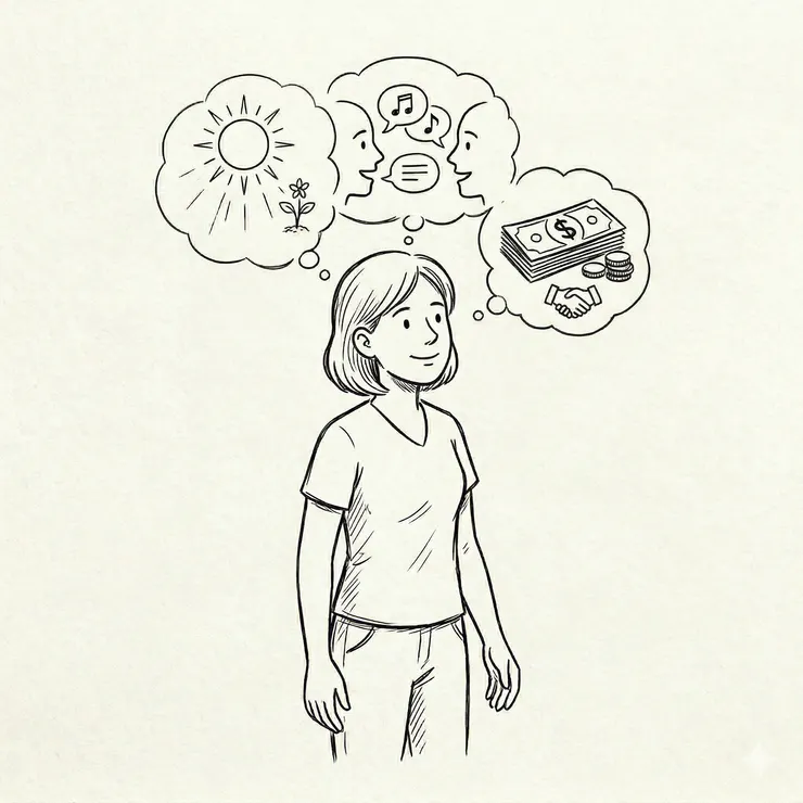 感恩 : 可以克服所有的負面思想