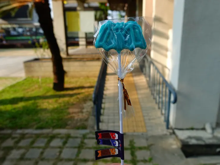 打卡送的棒棒糖