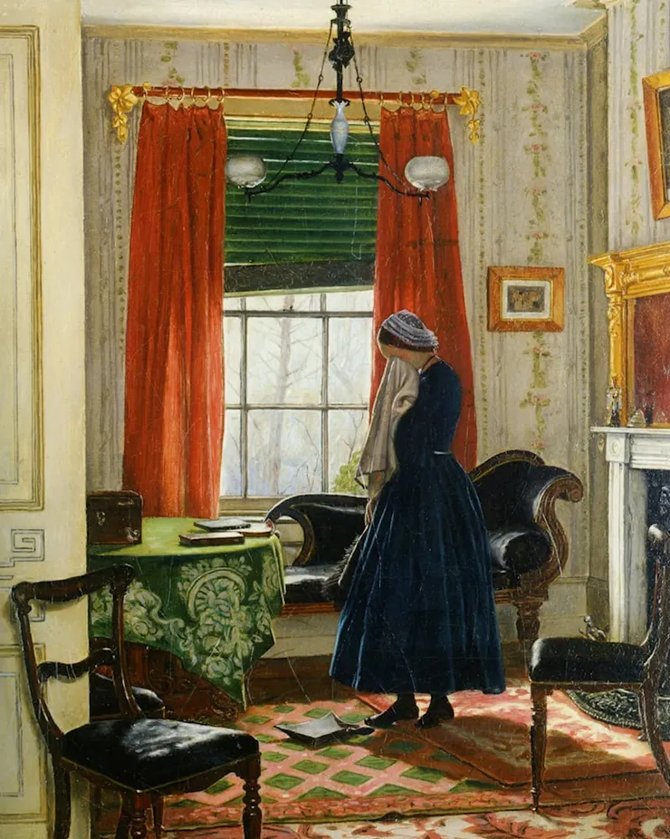 《The First Place》，1860年由A. Erwood所繪，《女僕的祕密生活》書中亦出現此畫。