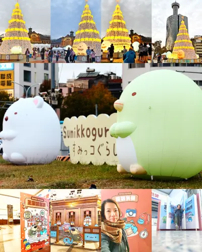 舊軌道上的新光景，台中耶誕氣氛滿點 ✨