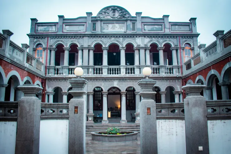 聚奎居建築立面，正面。作者拍攝