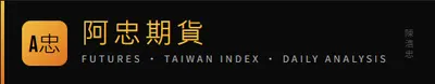 阿忠期貨｜台指期每日分析
