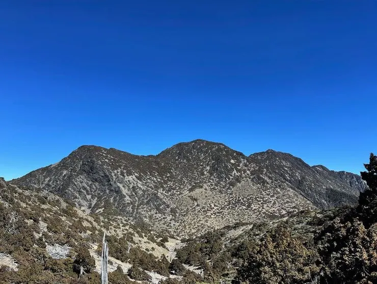▲秀姑巒山：中央山脈的最高峰，峰形磅礡雄渾，巍峨壯